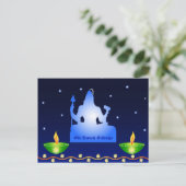 The Indian God Shiva - Briefkaart (Staand voorkant)