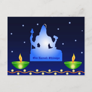 The Indian God Shiva - Briefkaart