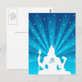 The Indian God Shiva - Briefkaart (Voorkant / Achterkant)