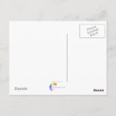 The Indian God Shiva - Briefkaart (Achterkant)