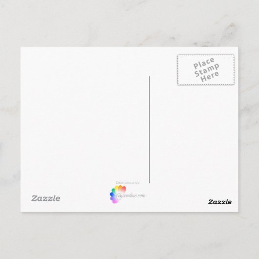 The Indian God Shiva - Briefkaart (Achterkant)