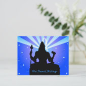 The Indian God Shiva - Briefkaart (Staand voorkant)