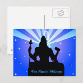 The Indian God Shiva - Briefkaart (Voorkant / Achterkant)
