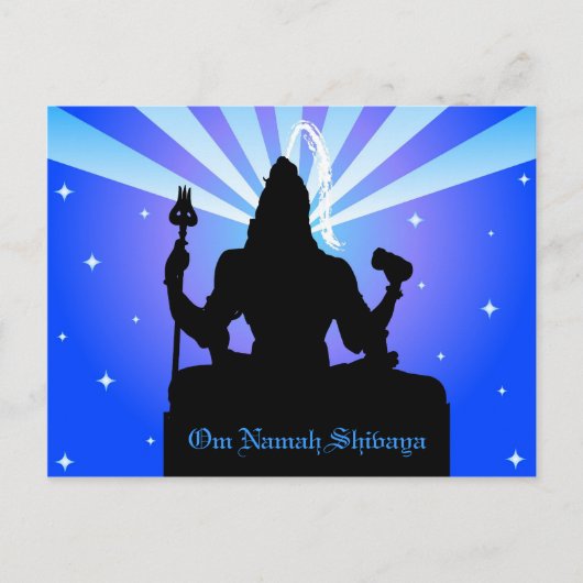 The Indian God Shiva - Briefkaart (Voorkant)