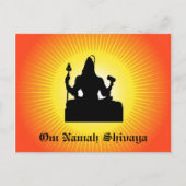 The Indian God Shiva - Briefkaart (Voorkant)