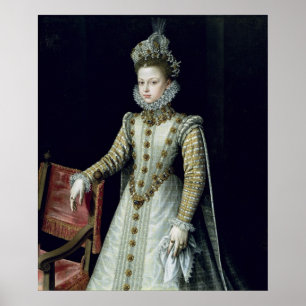 The Infanta Isabel Clara Eugenie 1579 Poster