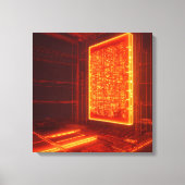 The Inferno Datacore Canvas Afdruk (Voorkant)