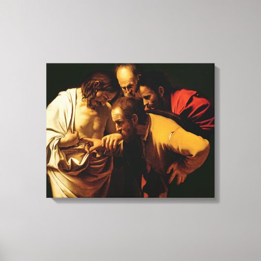 The Ingeloulity of St. Thomas, 1602-03 Canvas Afdruk (Voorkant)
