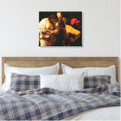 The Ingeloulity of St. Thomas, 1602-03 Canvas Afdruk (Insitu (Slaapkamer))