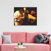 The Ingeloulity of St. Thomas, 1602-03 Canvas Afdruk (Insitu (Woonkamer))