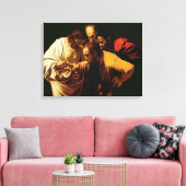 The Ingeloulity of St. Thomas, 1602-03 Canvas Afdruk (Insitu (Woonkamer))