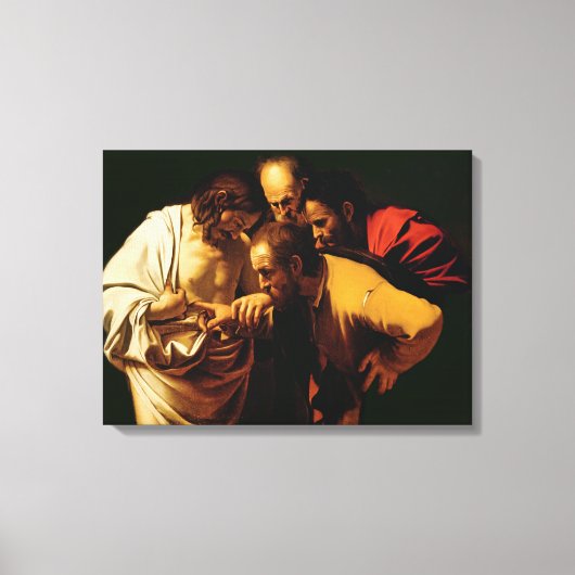 The Ingeloulity of St. Thomas, 1602-03 Canvas Afdruk (Voorkant)