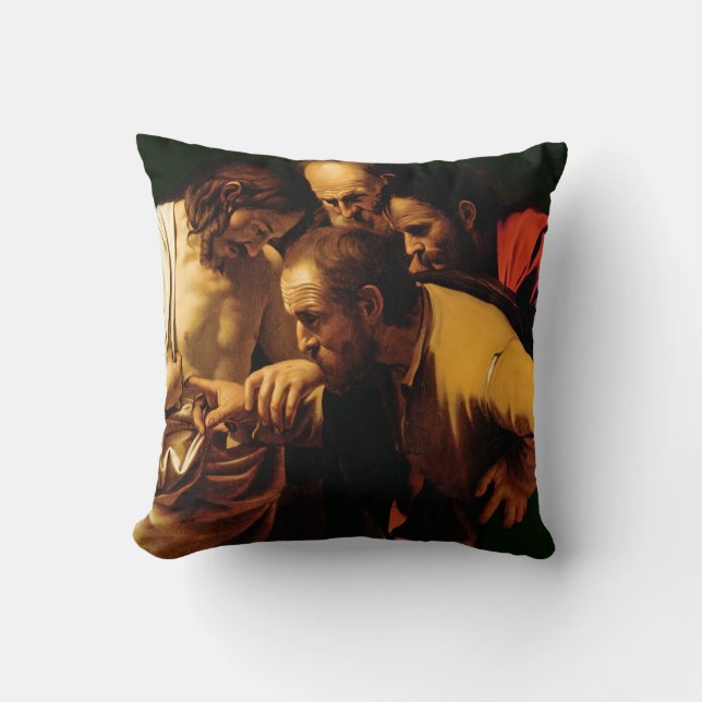 The Ingeloulity of St. Thomas, 1602-03 Kussen (Voorkant)