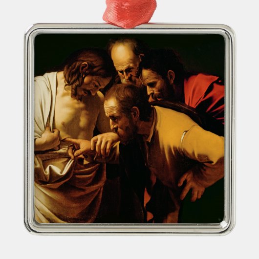 The Ingeloulity of St. Thomas, 1602-03 Metalen Ornament (Voorkant)