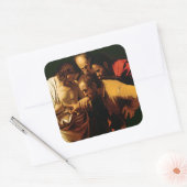 The Ingeloulity of St. Thomas, 1602-03 Vierkante Sticker (Envelop)
