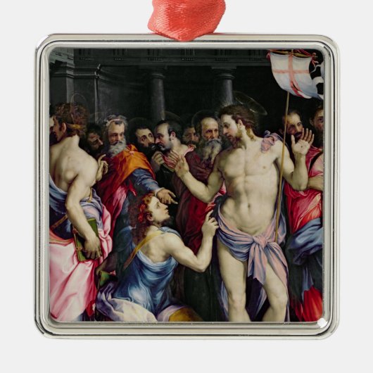 The Ingeloulity of St. Thomas, c.1547 Metalen Ornament (Voorkant)