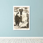 The Inner Citadel Canvasprint Canvas Afdruk (Insitu (Houten vloer))