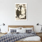 The Inner Citadel Canvasprint Canvas Afdruk (Insitu (Slaapkamer))