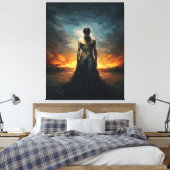 The Inner Flame Canvas Afdruk (Insitu (Slaapkamer))