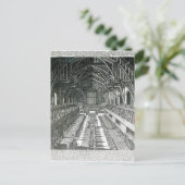 The Inside of Westminster Hall Briefkaart (Staand voorkant)