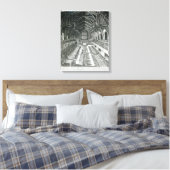 The Inside of Westminster Hall Canvas Afdruk (Insitu (Slaapkamer))