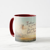 The Inspirational Quote mug Mok (Voorkant links)