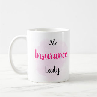 The Insurance Lady - Insurance Marketing Gift Koffiemok