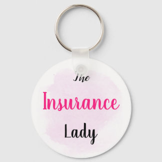 The Insurance Lady - Insurance Marketing Gift Sleutelhanger