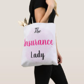 The Insurance Lady - Insurance Marketing Gift Tote Bag (Dichtbij)