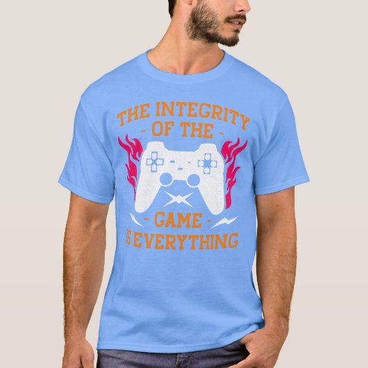 The Integrity of the game is everything boy friend T-shirt (Voorkant)