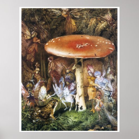 The Intruders Print by John Aster Fitzgerald (Voorkant)