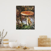 The Intruders Print by John Aster Fitzgerald (Keuken)