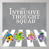 The Intrusive Thought Squad Poster (Voorkant)