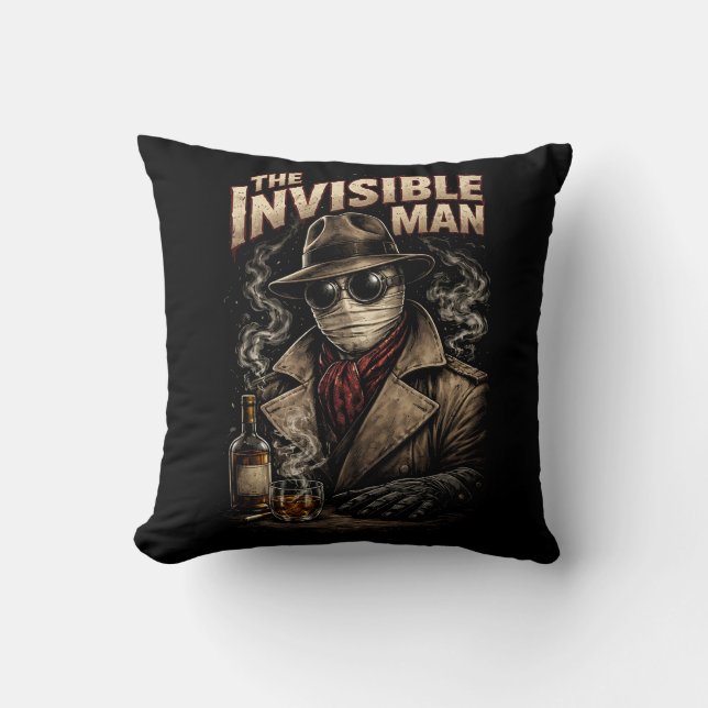 The Invisible Man Kussen (Voorkant)