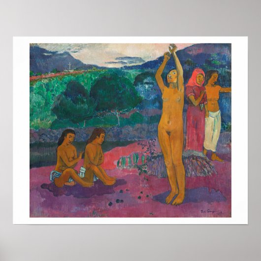 "THE INVOCATION 1903" PAUL GAUGUIN POSTER (Voorkant)