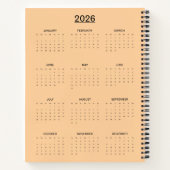 The Iris (1897) by Alphonse Mucha Notitieboek (Achterkant)