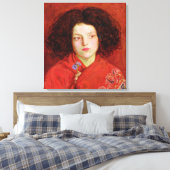 The Irish Girl, 1860 (olie op het canvas vastgeleg (Insitu (Slaapkamer))