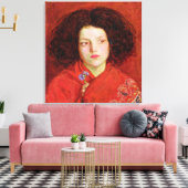 The Irish Girl, 1860 (olie op het canvas vastgeleg (Insitu (Woonkamer))