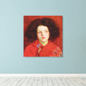The Irish Girl, 1860 (olie op het canvas vastgeleg (Insitu (Houten vloer))