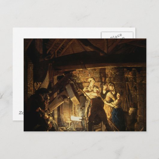 The Iron Forge, 1772 Briefkaart (Voorkant / Achterkant)