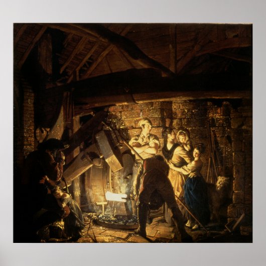 The Iron Forge, 1772 Poster (Voorkant)