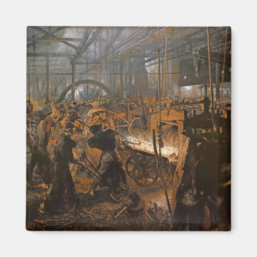The Iron-Rolling Mill, 1875 Magneet (Voorkant)