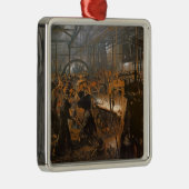 The Iron-Rolling Mill, 1875 Metalen Ornament (Rechts)