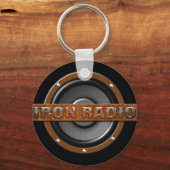 The IronRadio keychain. Sleutelhanger (Voorkant)