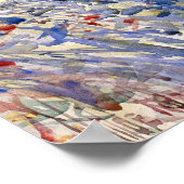 The Island Garden - Childe Hassam - Impressionisme Poster (Hoek)