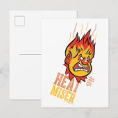 THE JAAR ZONDER EEN SANTA CLAUS™ Heat Miser Kookt Feestdagenkaart (Voorkant / Achterkant)