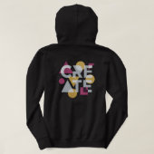 The jacket of elegance. hoodie (Design achterkant)
