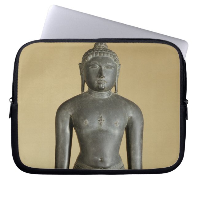 The Jain Tirthankara, Parsvanatha, Rajasthan, Prat Laptop Sleeve (Voorkant)