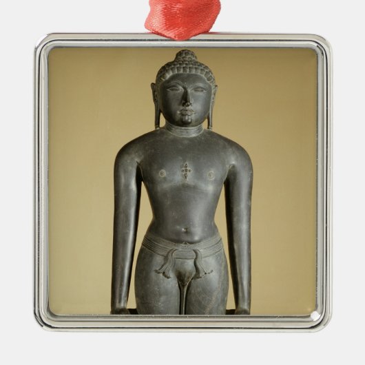 The Jain Tirthankara, Parsvanatha, Rajasthan, Prat Metalen Ornament (Voorkant)