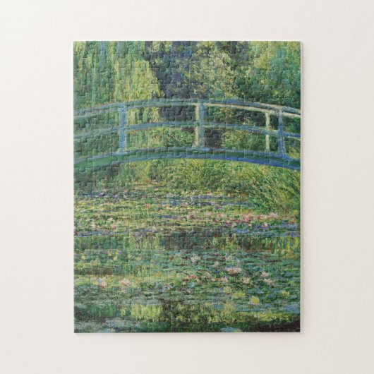 The Japanese Bridge (Water-Lily Pond), Monet Legpuzzel (Verticaal)